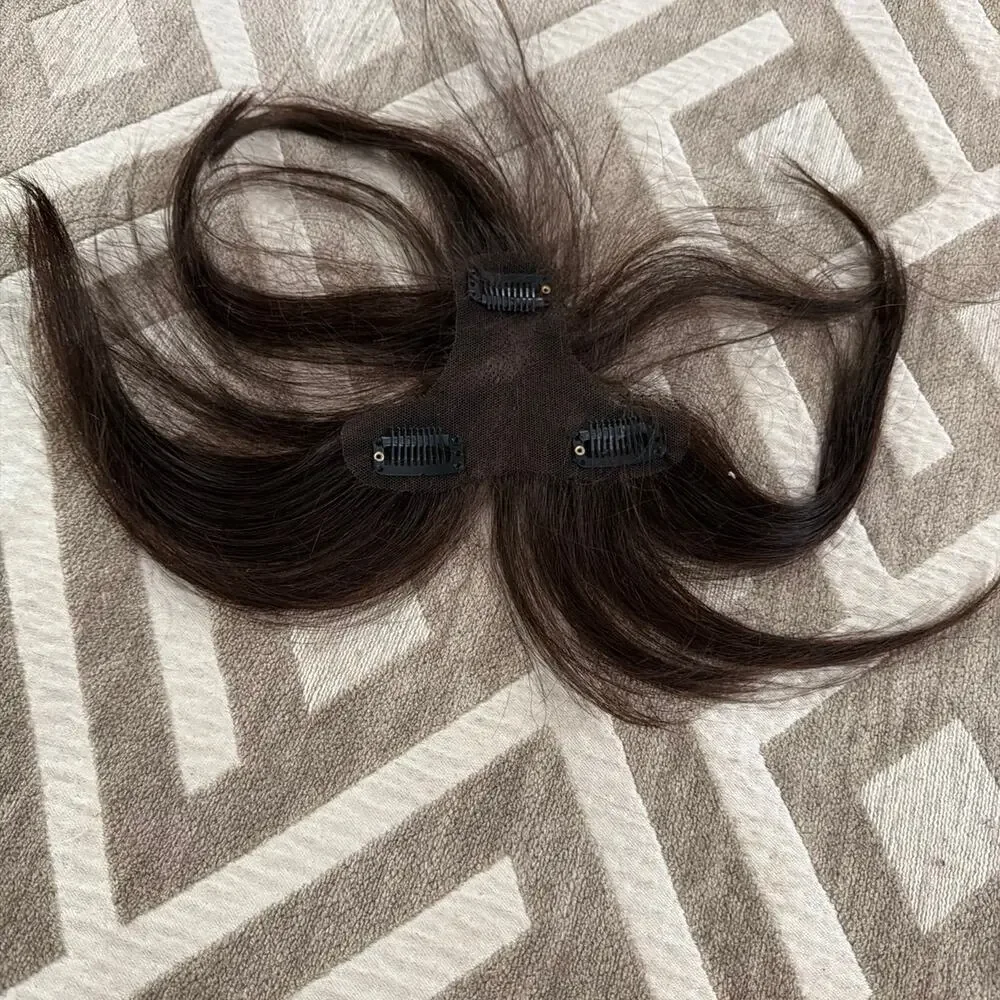 Brown Hair Topper for Thinning Hair (Synthetic)